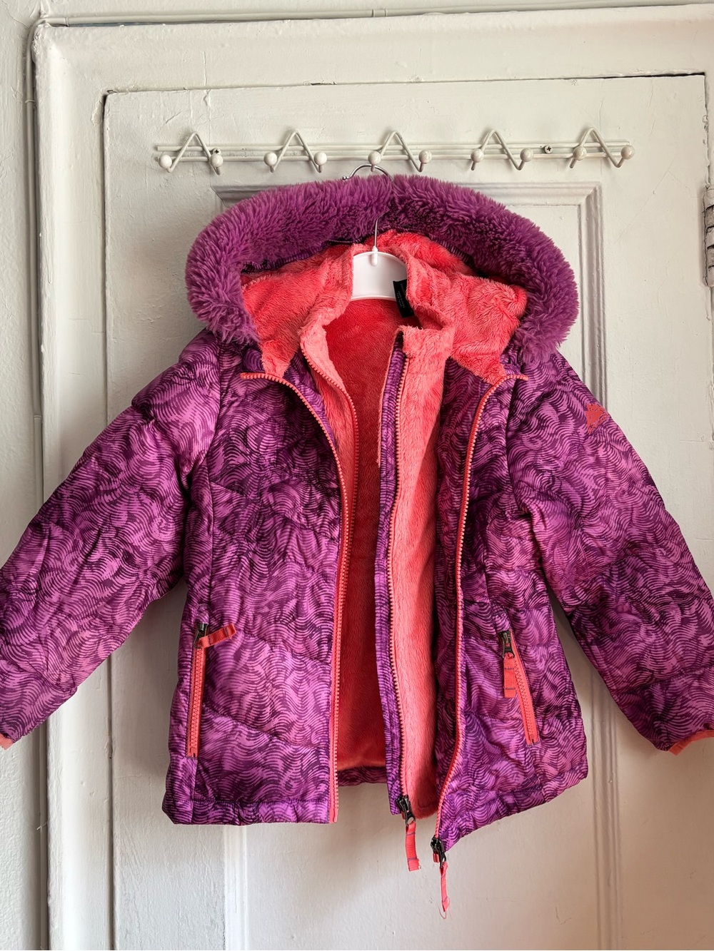 Snozu Girls Puffy Down Jacket with Hood